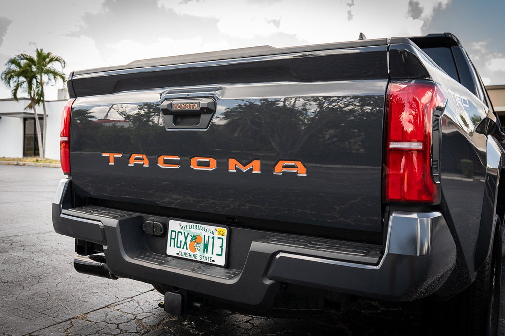 2024 Toyota Tacoma 4th Gen Tailgate Handle Letters Stickers Decals Emblem Logo