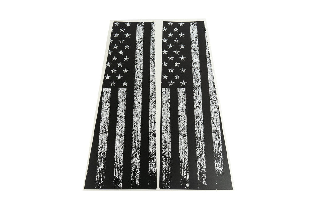2021+ Bronco American Flag Design B Pillar Protection Overlays 4 Door 2022 2023