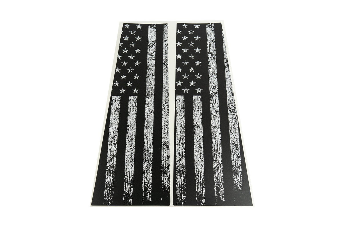 2021+ Bronco American Flag Design B Pillar Protection Overlays 4 Door 2022 2023