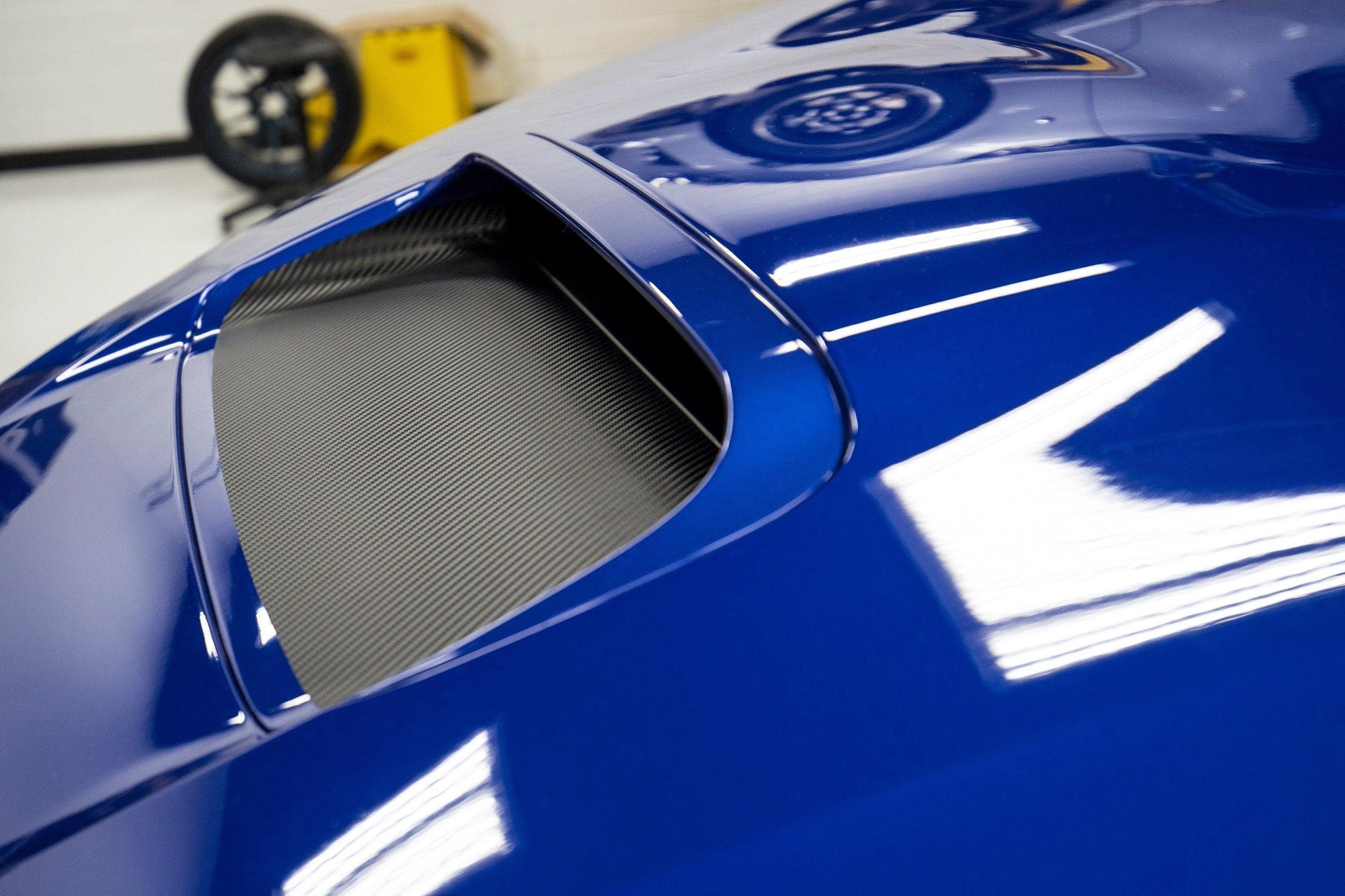 2015-2021 Subaru WRX STI 3D Carbon Hood Scoop Overlay