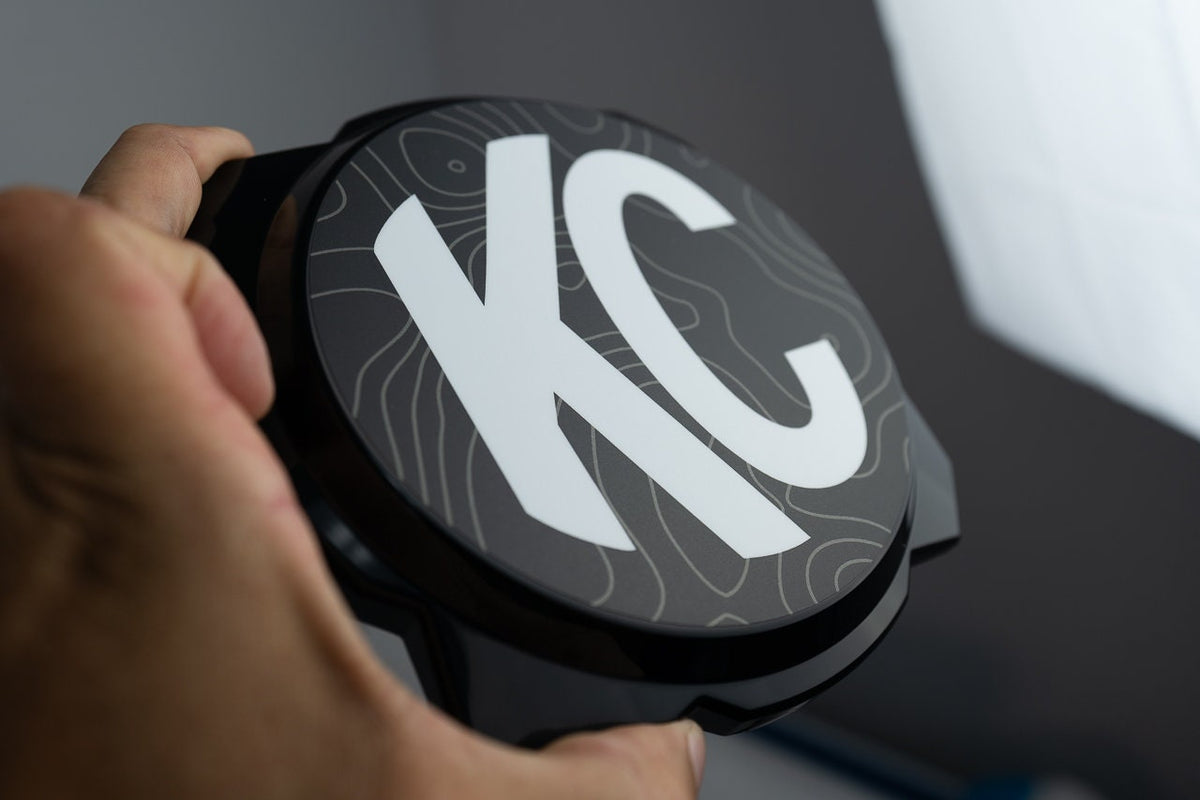 KC HiLites Pro6 Titan Gravity Topographic Map Light Cover Overlays