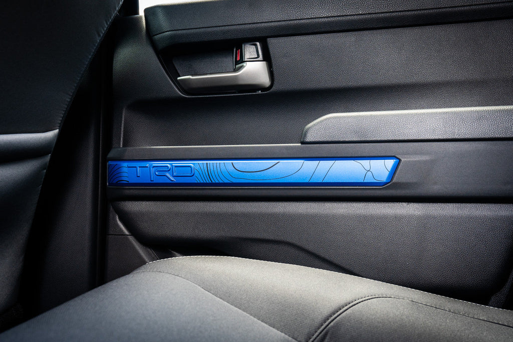 2025 Toyota 4Runner 6th Gen Topographic Map Door Overlays