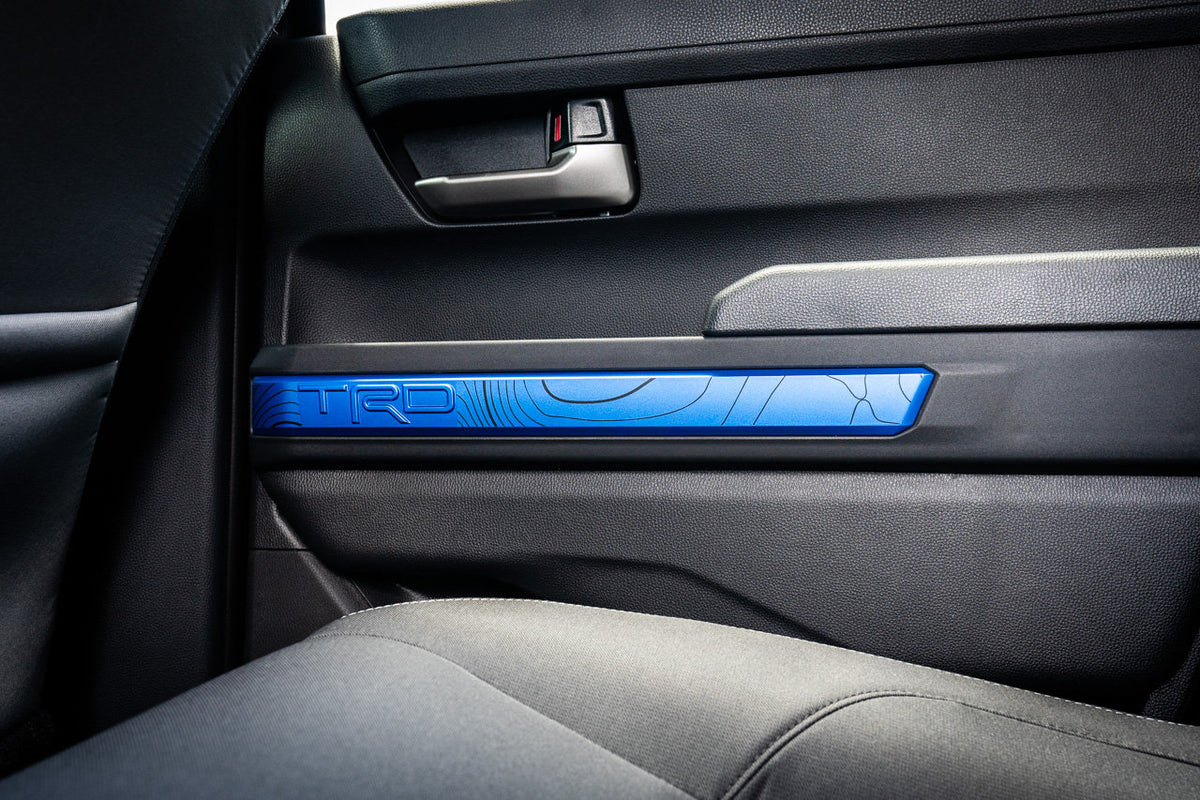 2025 Toyota 4Runner 6th Gen Topographic Map Door Overlays