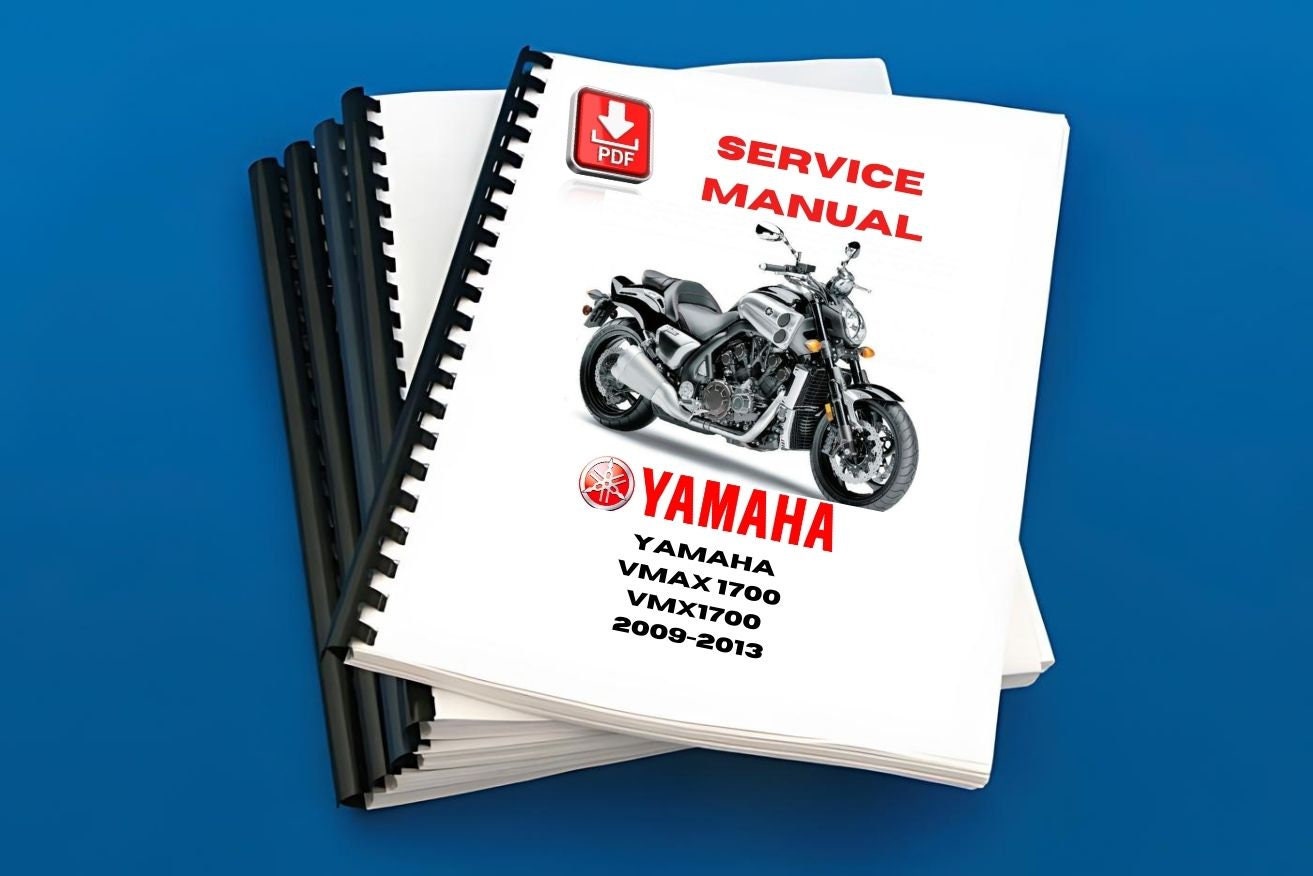 Yamaha Vmax 1700 Vmx1700 2009 2010 2011 2012 2013 Service Repair Shop Manual