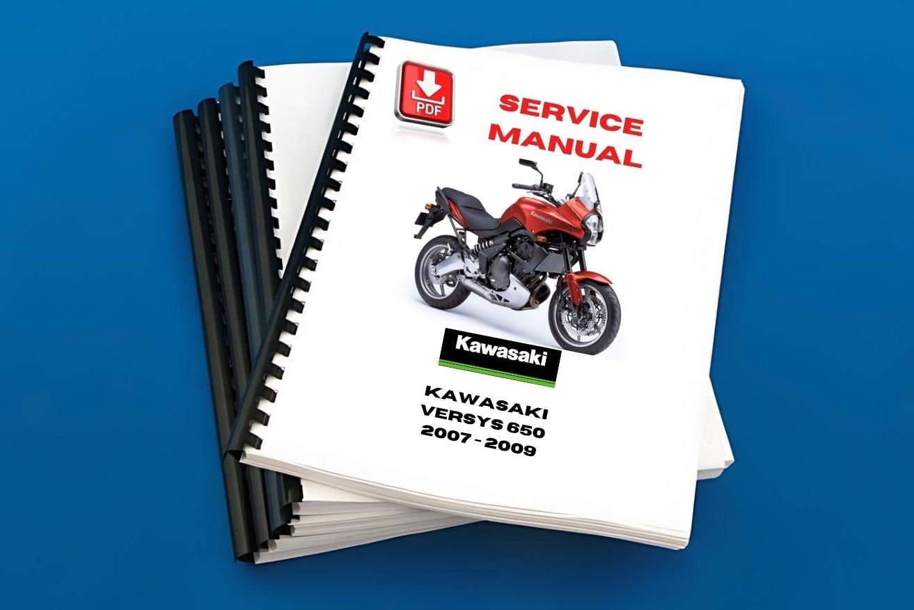 Kawasaki Versys 650 2007 2008 2009 Service Manual