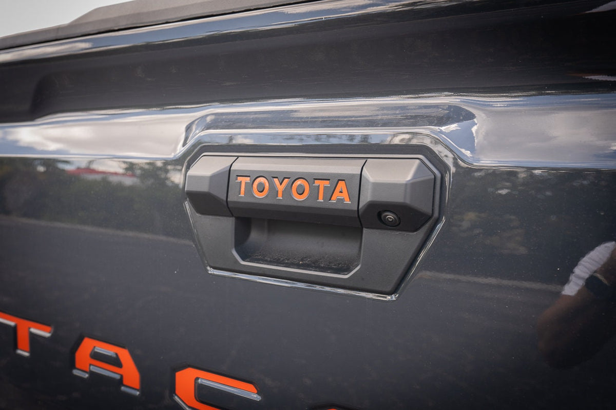 2024 Toyota Tacoma 4th Gen Tailgate Handle Letters Stickers Decals Emblem Logo