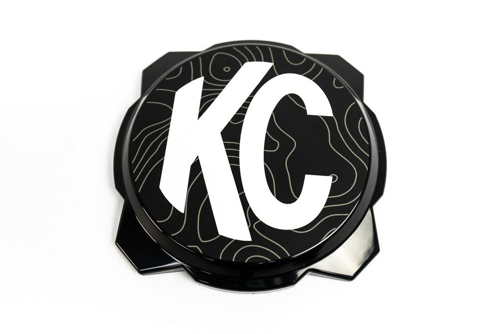 KC HiLites Pro6 Titan Gravity Topographic Map Light Cover Overlays