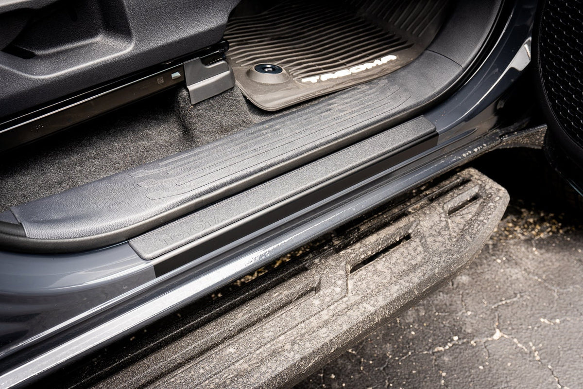 2024 Toyota Tacoma 4th Gen Door Sill Extension Overlays - Double Cab