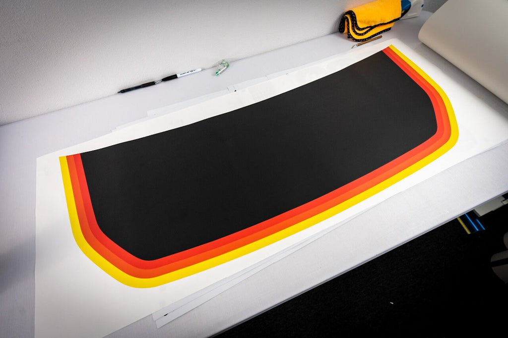 Retro 2021+ Ford Bronco Hood Overlay for 2021 2022 2023