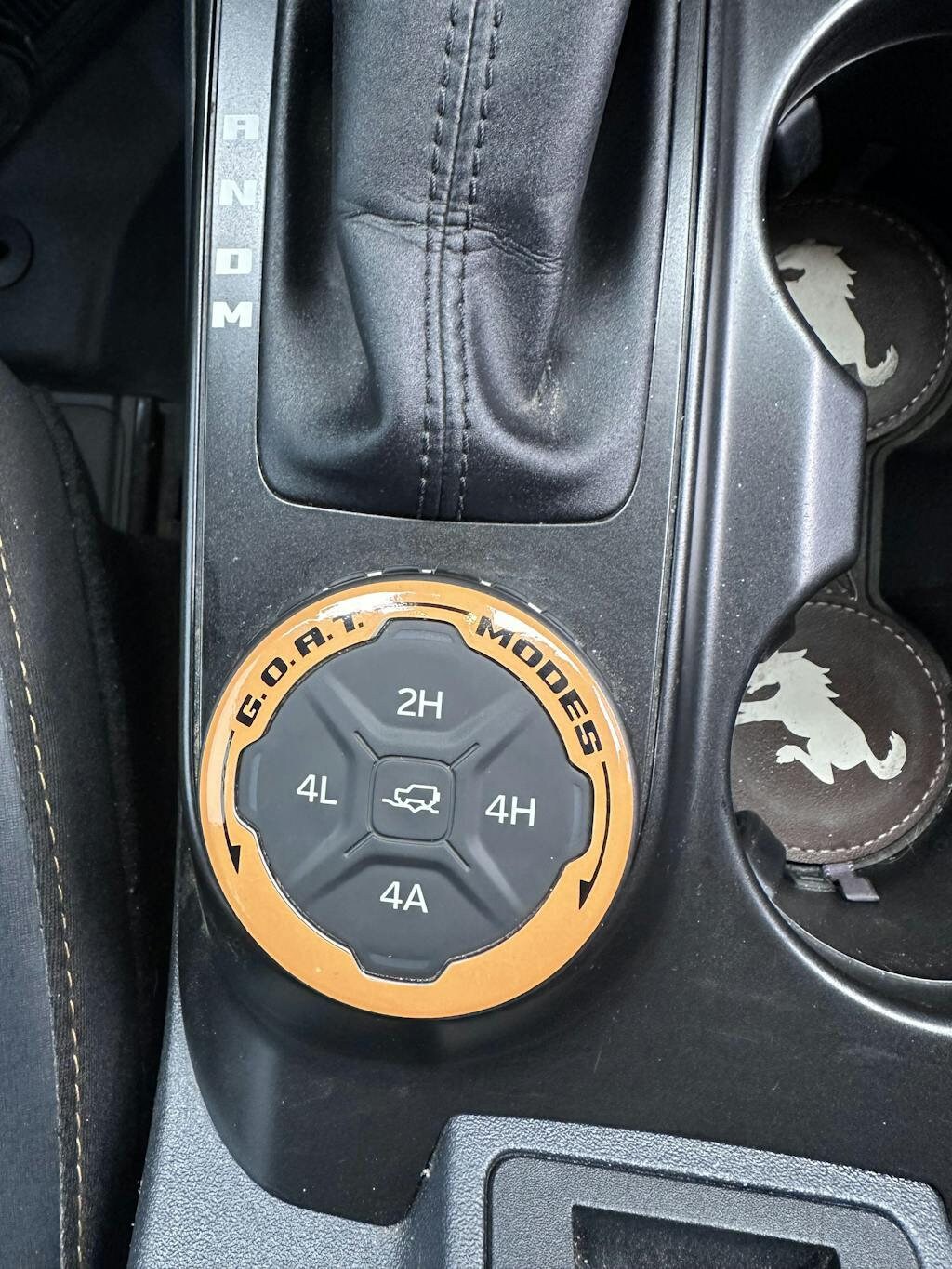 2021 Bronco GOAT Mode Trim Overlay Decal Sticker Interior 2022 2023 2024 2025