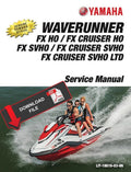 Yamaha FX Cruiser HO SVHO 1800 Service Manual 2019-2022