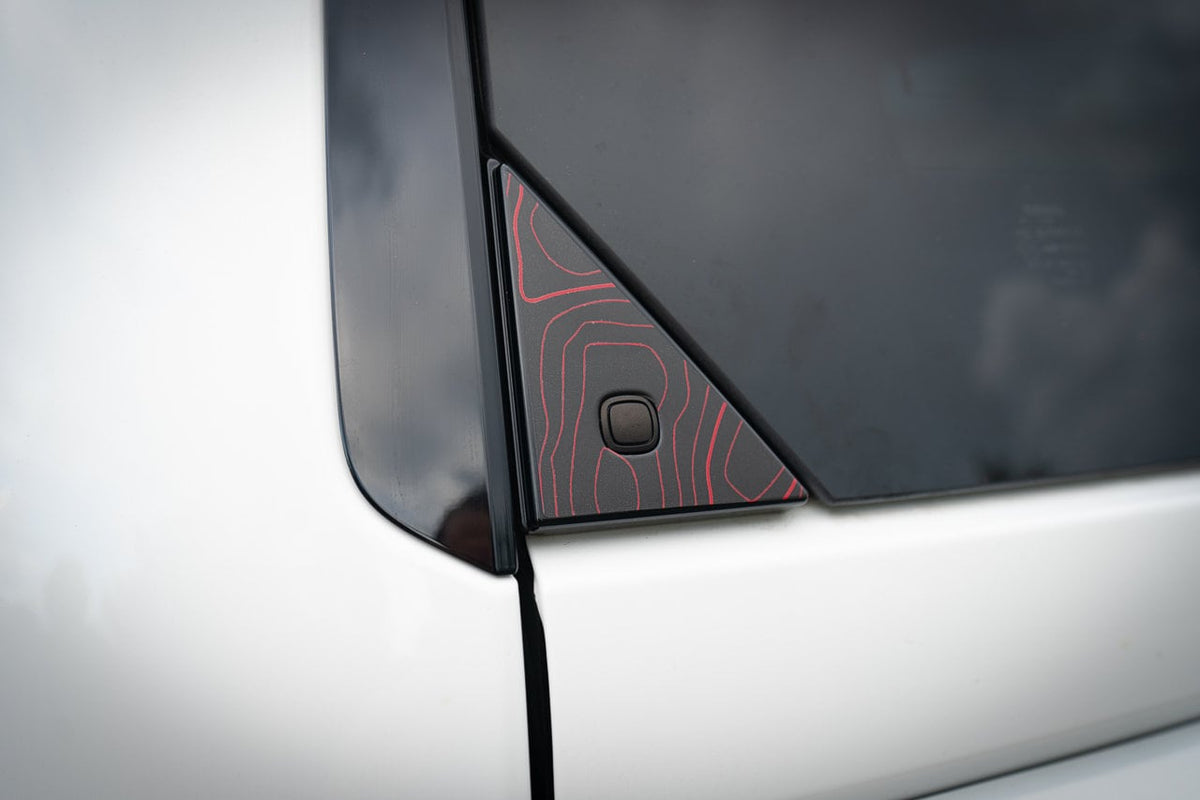 2024 Toyota Land Cruiser Topo Rear Glass Button Trim Overlay 2025