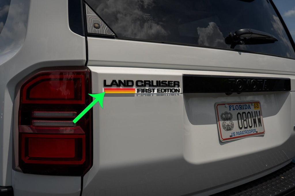 2024 Toyota Land Cruiser First Edition Tailgate Emblem