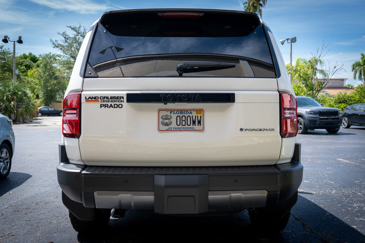 2024 Toyota Land Cruiser 1958 Edition Tailgate Emblem