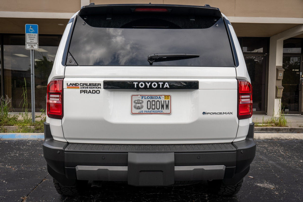 2024 Toyota Land Cruiser Rear Tailgate Liftgate Letter Overlays