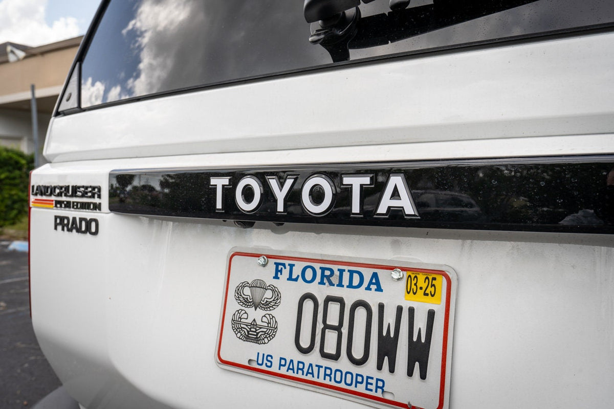 2024 Toyota Land Cruiser Rear Tailgate Liftgate Letter Overlays