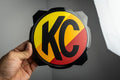 KC HiLites Pro 6 Titan Gravity Light Cover Overlays Set 2