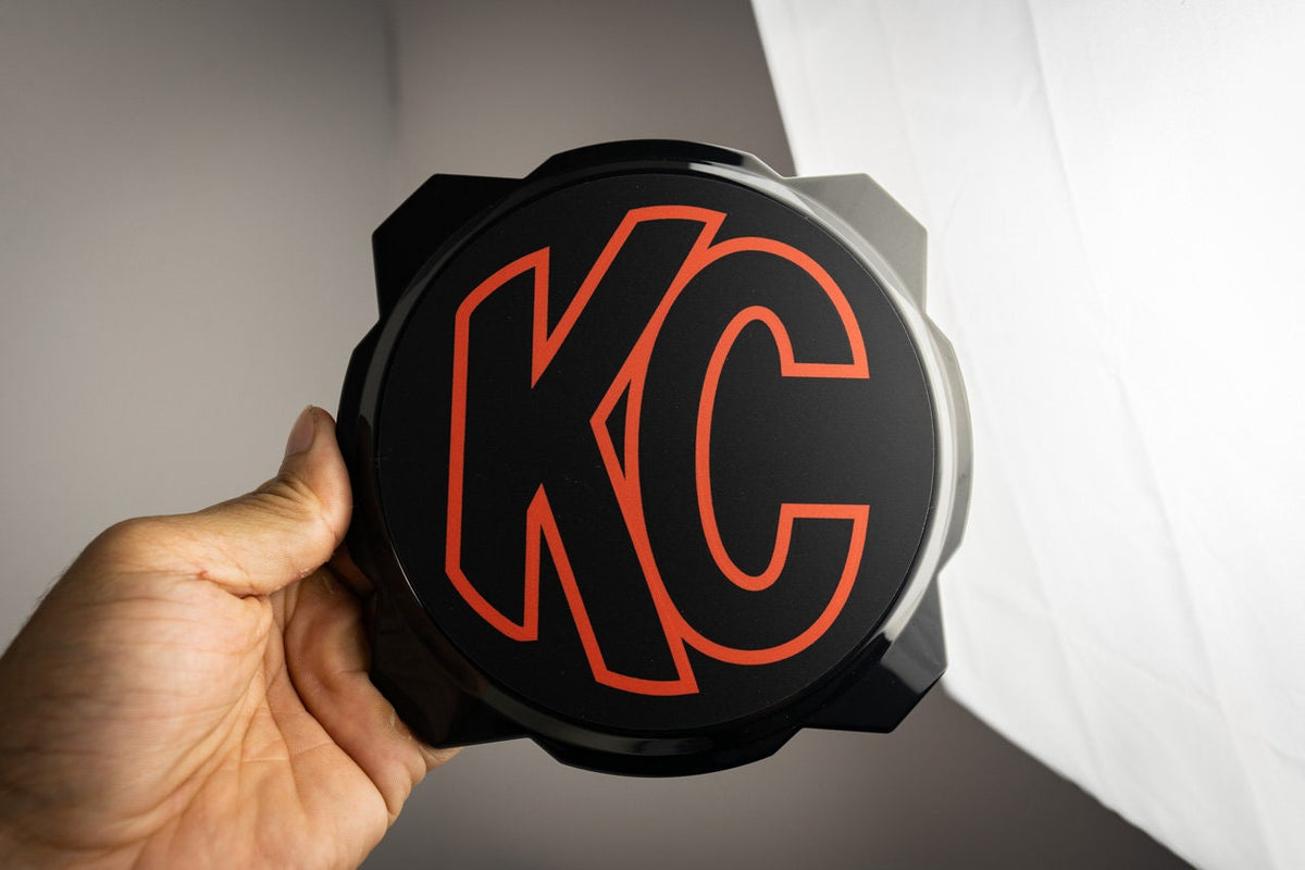 KC HiLites Pro 6 Titan Gravity Light Cover Overlays Set 2