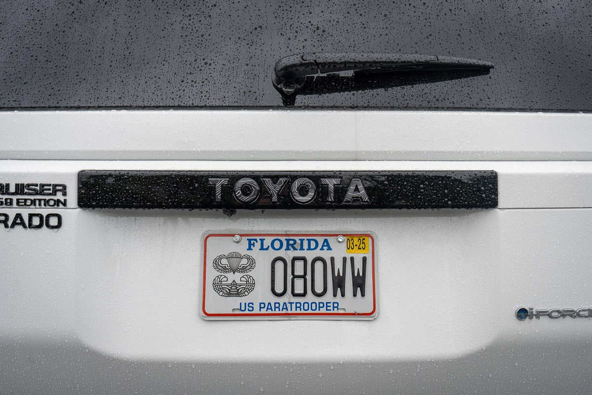 2024 Toyota Land Cruiser Topographic Rear Tailgate Liftgate Letter Overlays 2025
