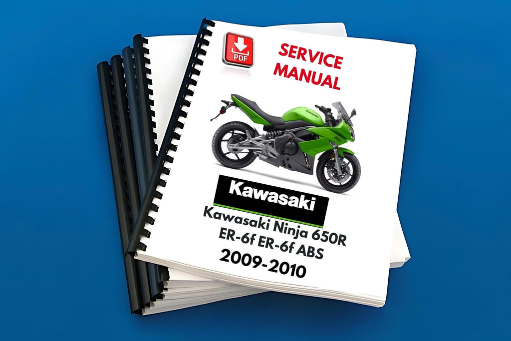 Kawasaki Ninja 650R ER-6f ER-6f ABS 2009 2010 Service Repair Manual