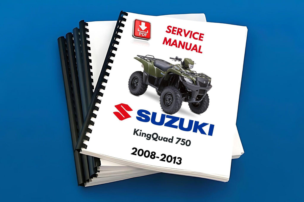 Suzuki King Quad 750 2008 2009 2010 2011 2012 2013 Service Repair Manual