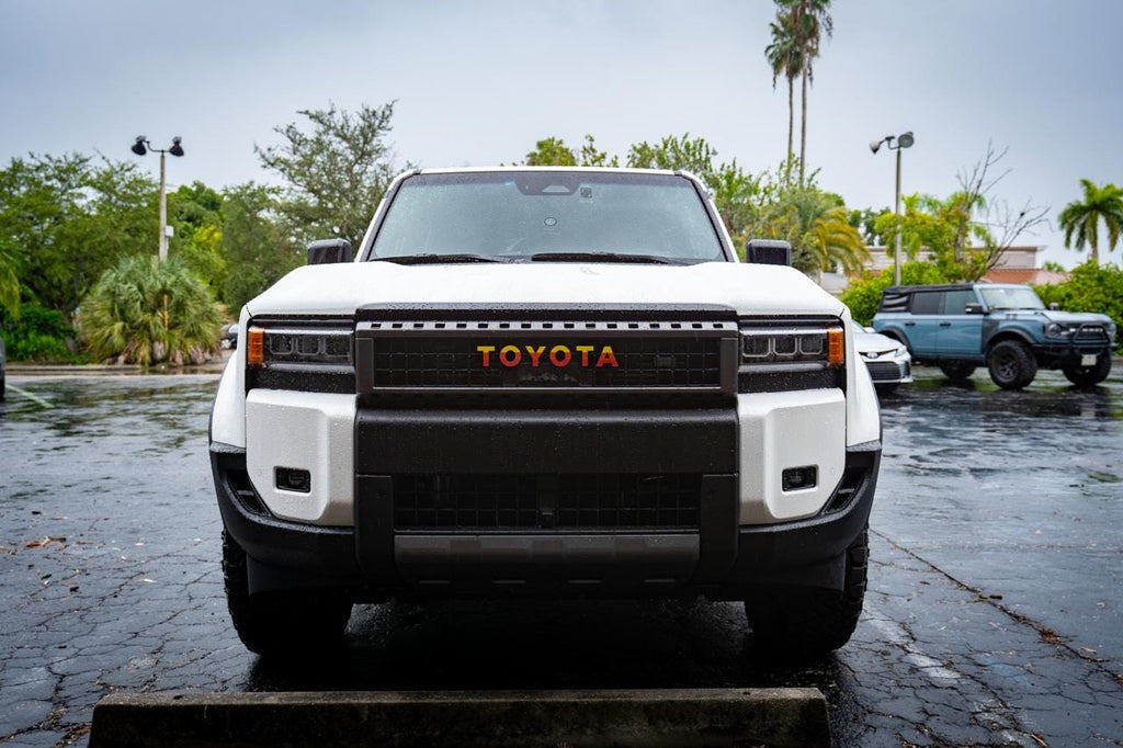 2024 Toyota Land Cruiser Acrylic Front Grille Letter Overlays 2025 2026 Also Fits FJ Cruiser