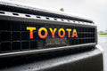 2024 Toyota Land Cruiser Acrylic Front Grille Letter Overlays 2025