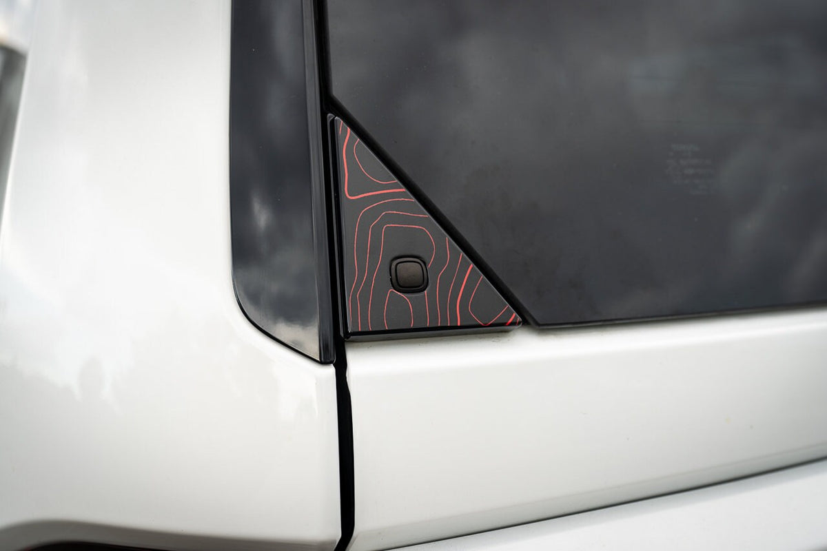2024 Toyota Land Cruiser Topo Rear Glass Button Trim Overlay 2025