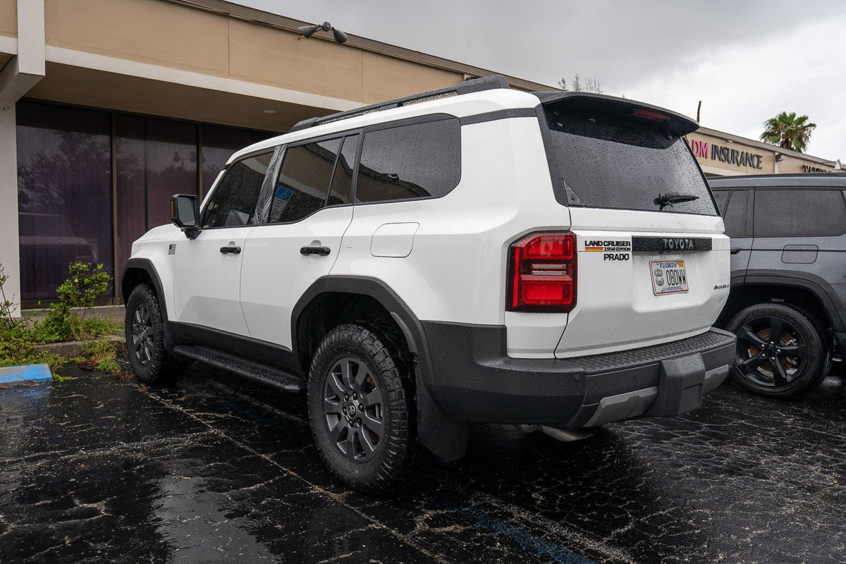 2024 Toyota Land Cruiser Topographic Rear Tailgate Liftgate Letter Overlays 2025