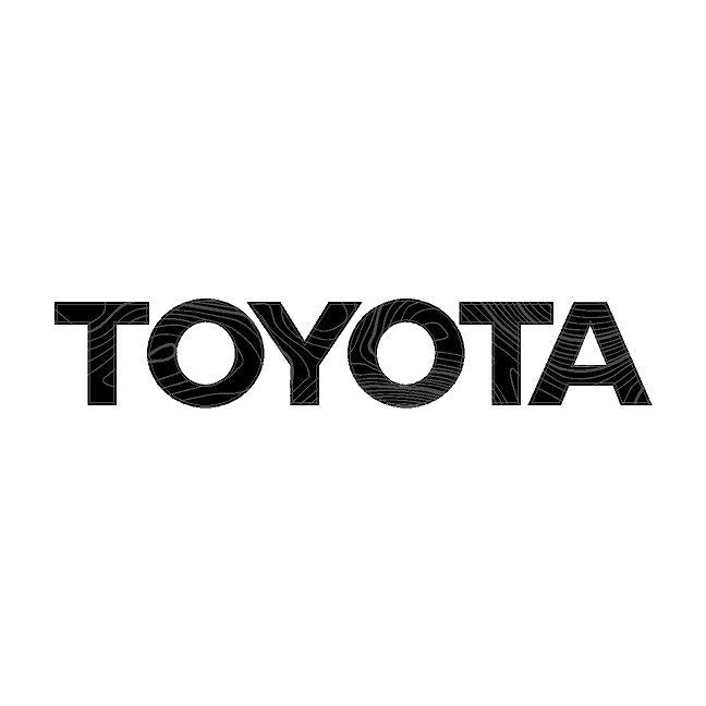 2024 Toyota Land Cruiser Topographic Grille Letter Overlays 2025