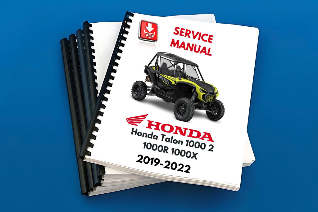Honda Talon 1000 2 1000R 1000X Service Repair Maintenance Shop Manual 2019-2022