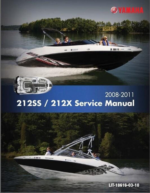 2008-2011 Yamaha 212SS / 212X Sport Boat Service Repair Manual