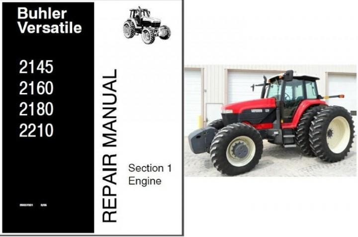 Buhler Versatile 2145 2160 2180 2210 Tractor Service Repair Manual