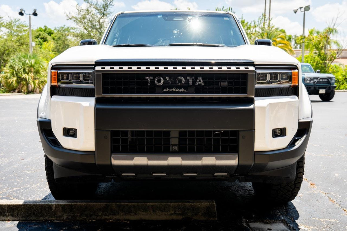 2024 Toyota Land Cruiser Topographic Grille Letter Overlays 2025