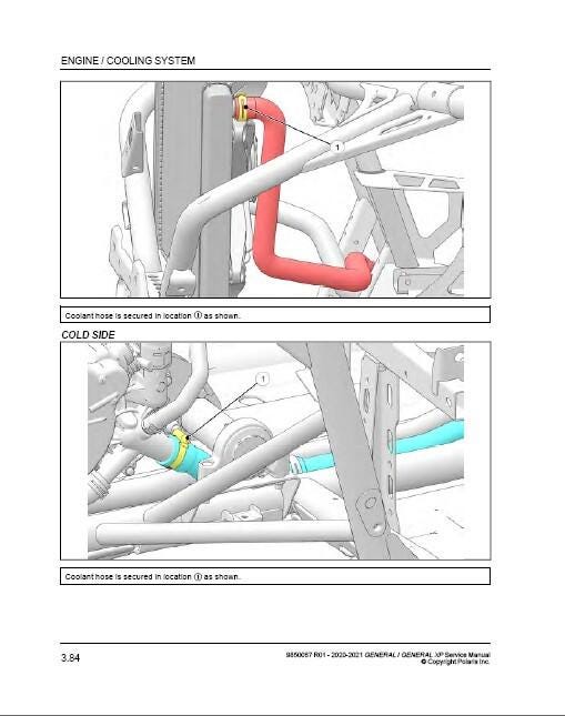 2020-2021 Polaris GENERAL / GENERAL XP Service Repair Manual