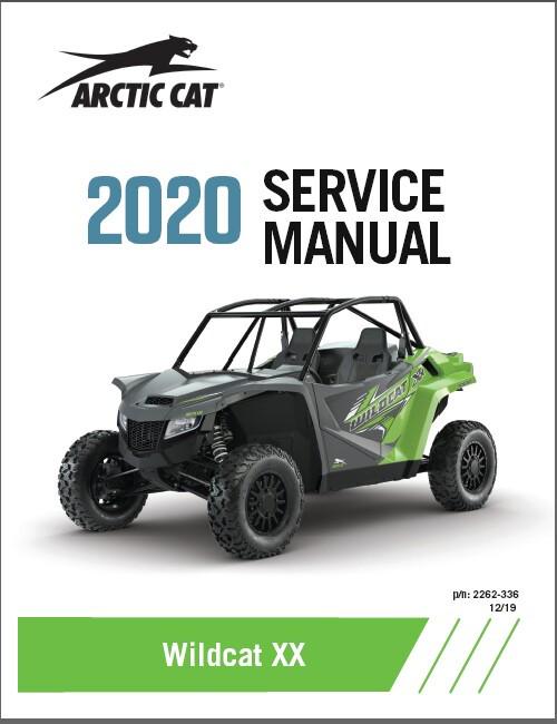 2020 Arctic Cat Wildcat XX UTV Service Repair Manual