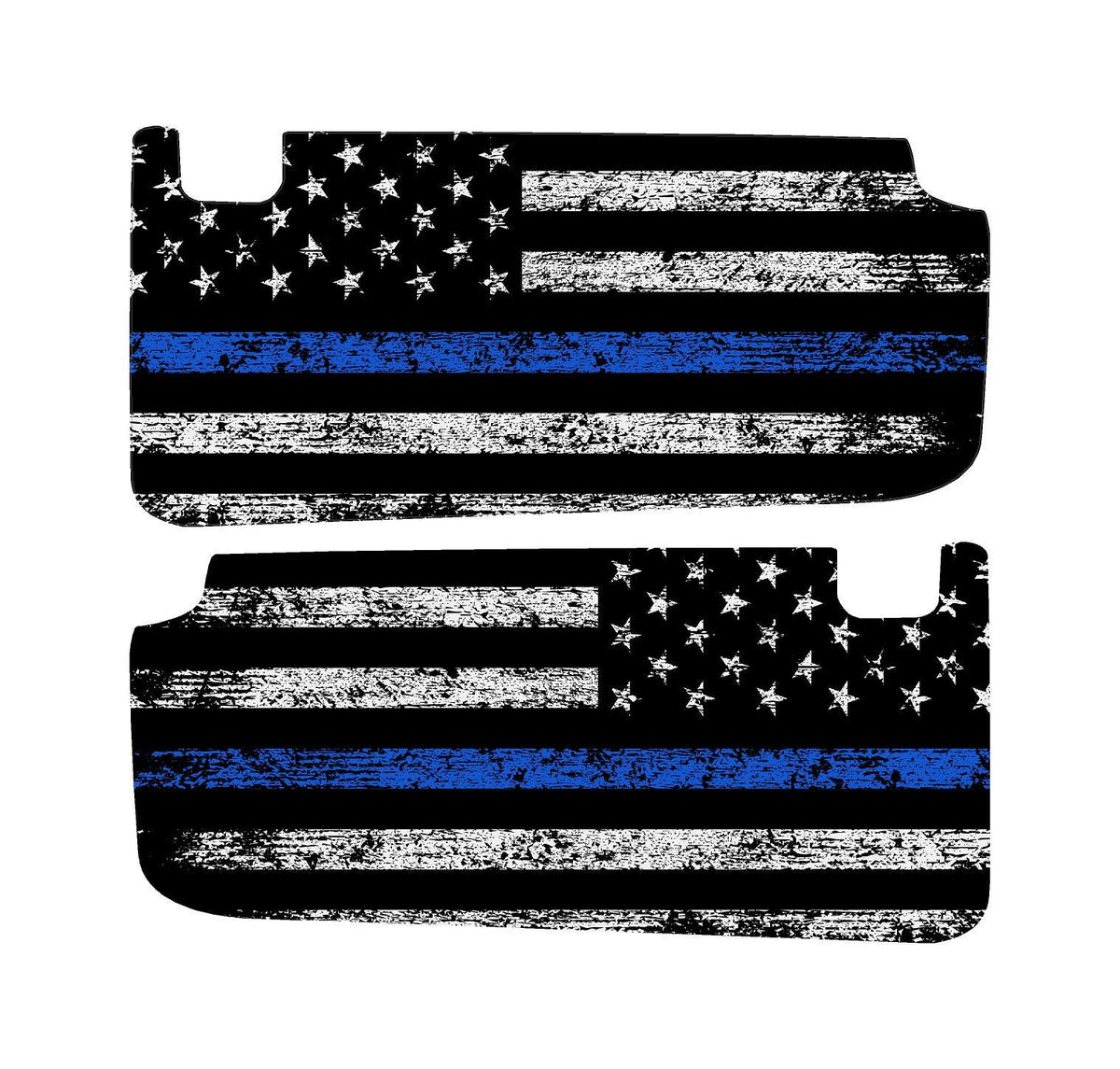 For Bronco American Flag Sun Visor Decal - Airbag Cover Up (2021-2026)