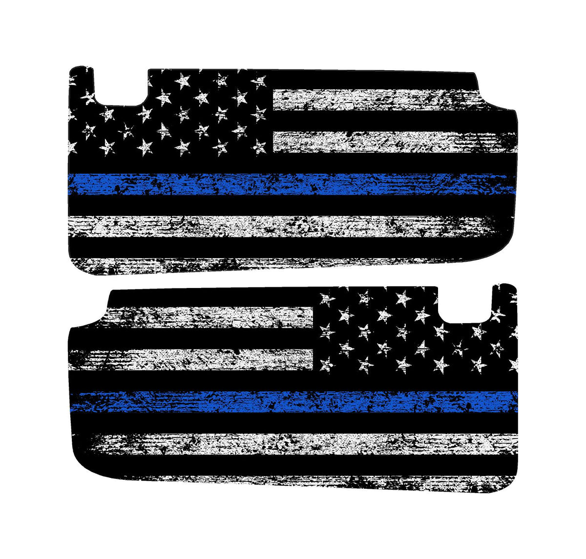 For 2024 Ranger Raptor American Flag Full Coverage Sun Visor Cover Up Decals Stickers 2025