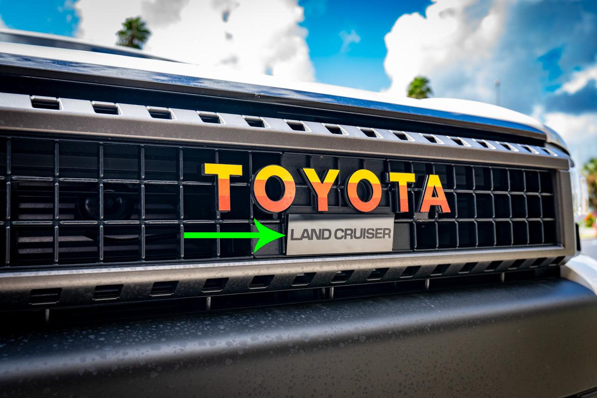 2024 Toyota "Land Cruiser" Front Grille Emblem