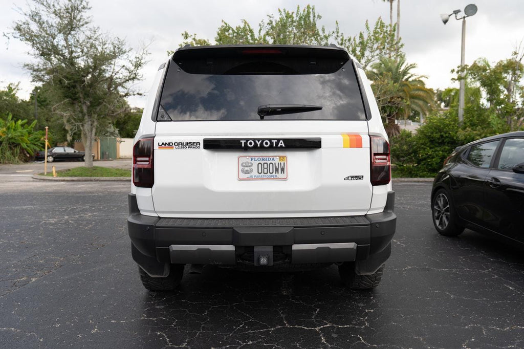 Full Time 4WD Acrylic Emblem 3D Decal