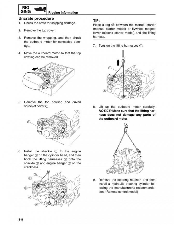 Yamaha F25 T25 4-Stroke Outboard Motor Service Repair Manual