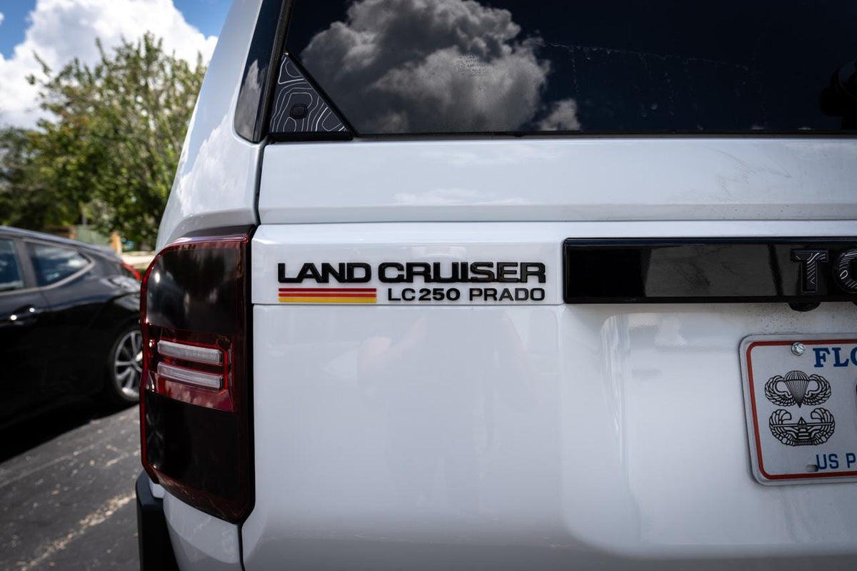 2024 Toyota Land Cruiser "LC 250 Prado" Tailgate Emblem