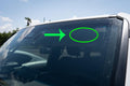 2024 Toyota Tacoma Sun Visor Airbag Cover Up Decals Stickers 4th Gen