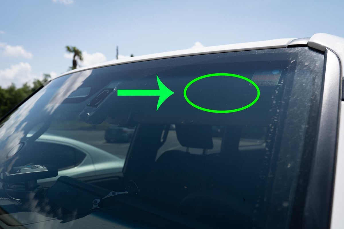 Toyota Land Cruiser/Lexus GX 550 Sun Visor Airbag Warning Decals (2024-2025)