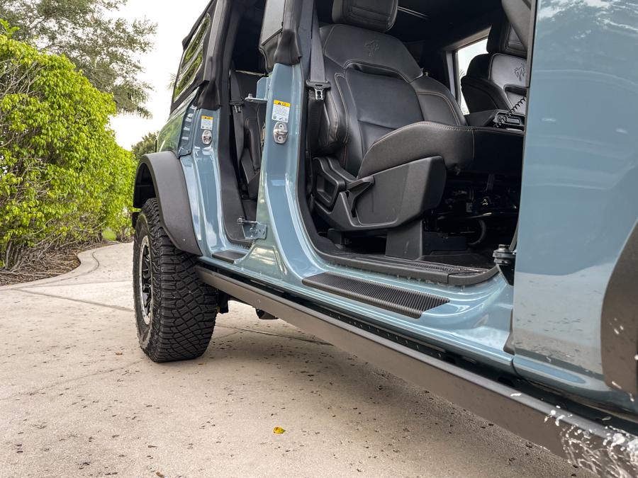 2021+ Bronco Door Sill Overlay / Protectors Vinyl Decal PPF