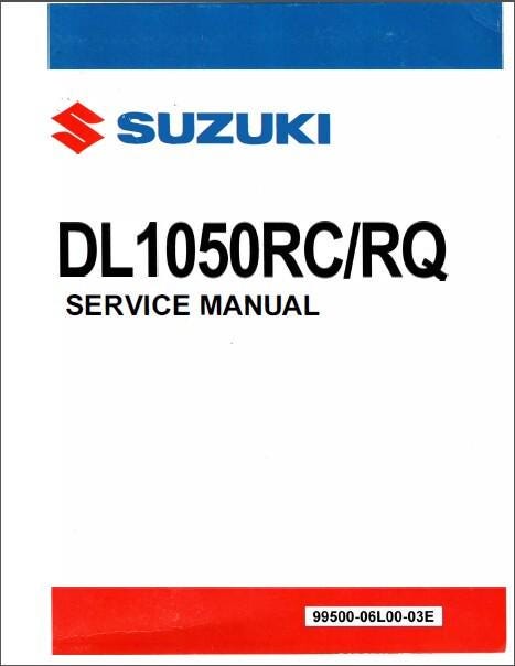 2020–2021 Suzuki V-Strom 1050 / DL1050 Service Repair Manual