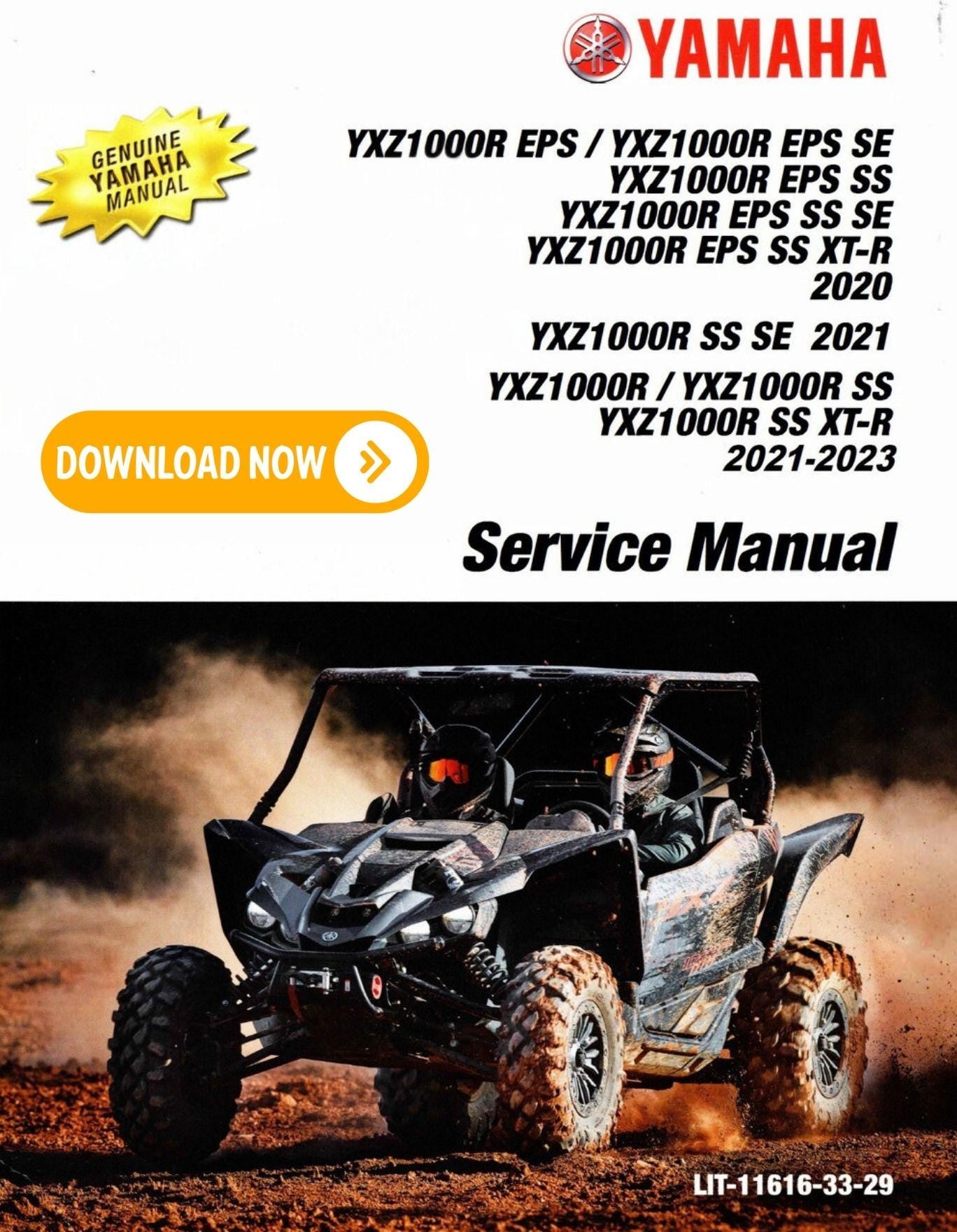 Yamaha 2020-2023 YXZ1000R SS XT-R Service Manual