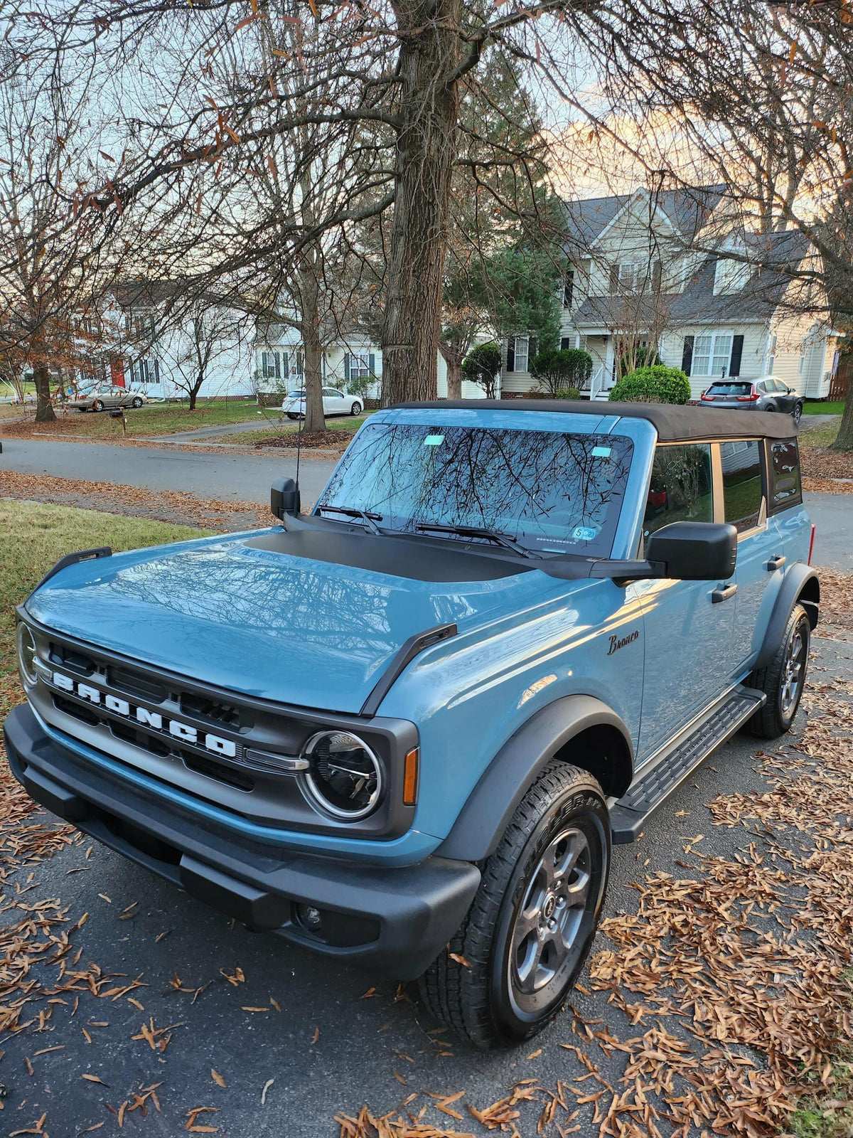 2021 Ford Bronco Simple Hood Overlay 2022 2023 2024
