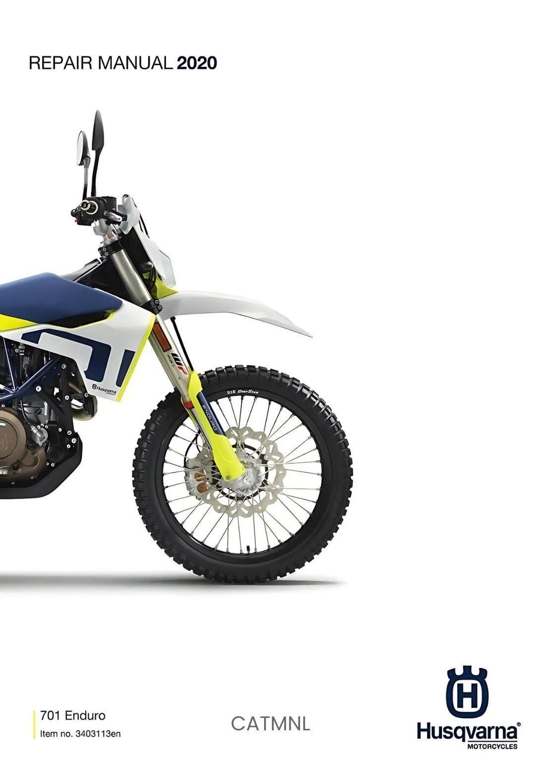 Husqvarna 2020 - 701 Enduro - Workshop Service Repair Manual