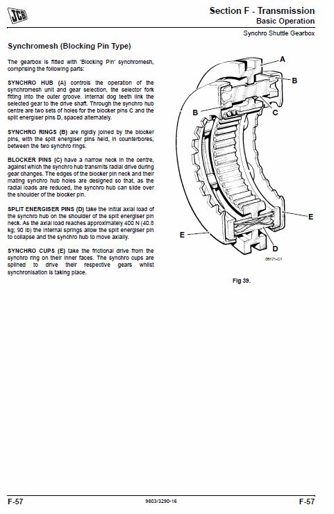 JCB 3C, 3CX, 4CX Backhoe Loader Service Repair Manual